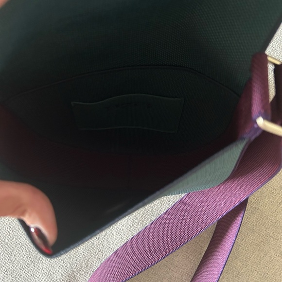 Rothy’s Saddle Bag Deep Spruce RARE - Picture 2 of 3